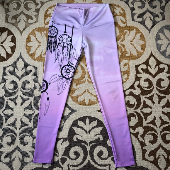 Noli Yoga lavender dream catcher yoga leggings - Picture 2 of 9